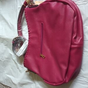Elegant Magenta Shoulder Bag